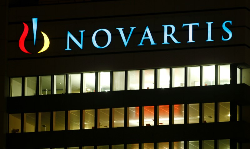 © Reuters. Sede da Novartis na Suíça