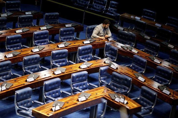 © Reuters. Plenário do Senado em Brasília