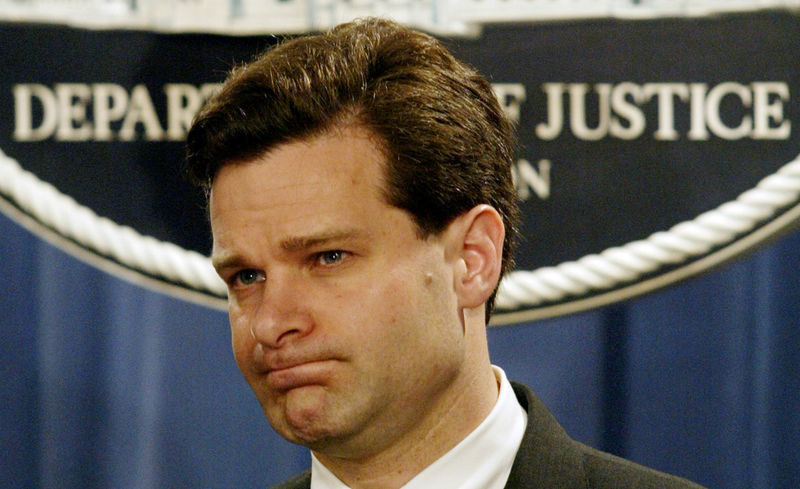 © Reuters. Ex-procurador-geral assistente dos Estados Unidos Christopher Wray durante coletiva de imprensa em Washington