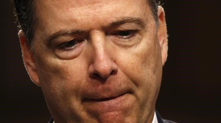 © Reuters. Ex-diretor do FBI James Comey