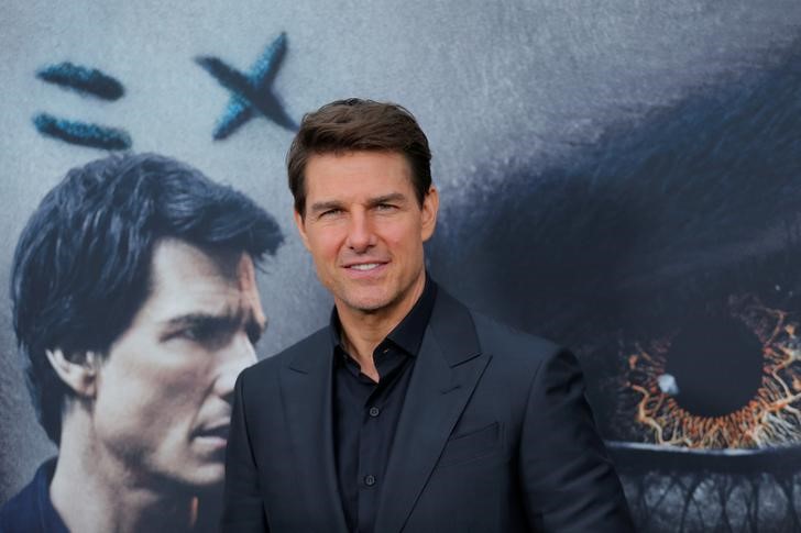 © Reuters. Tom Cruise em lançamento do filme "A Múmia" em Nova York