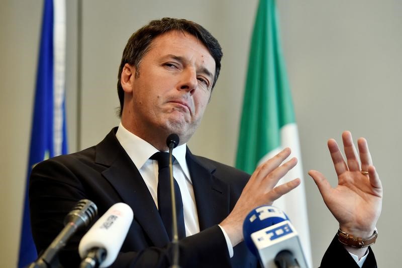 © Reuters. Ex-premiê italiano Matteo Renzi