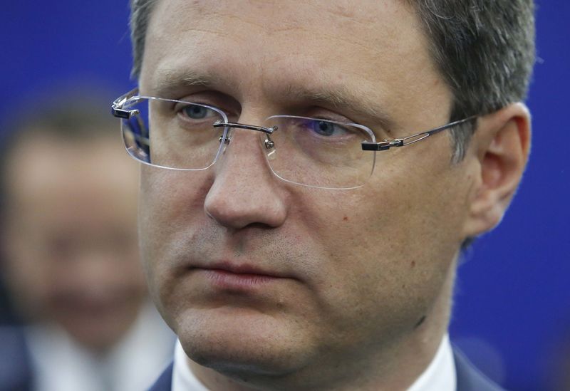 © Reuters. Russian Energy Minister Novak attends the St. Petersburg International Economic Forum