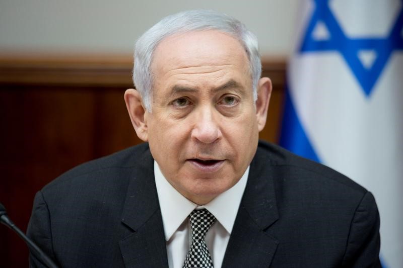 © Reuters. رئيس وزراء إسرائيل يدعو إلى حل الأونروا