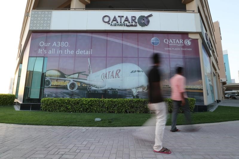 © Reuters. La disputa árabe agrava los problemas de las aerolíneas del Golfo