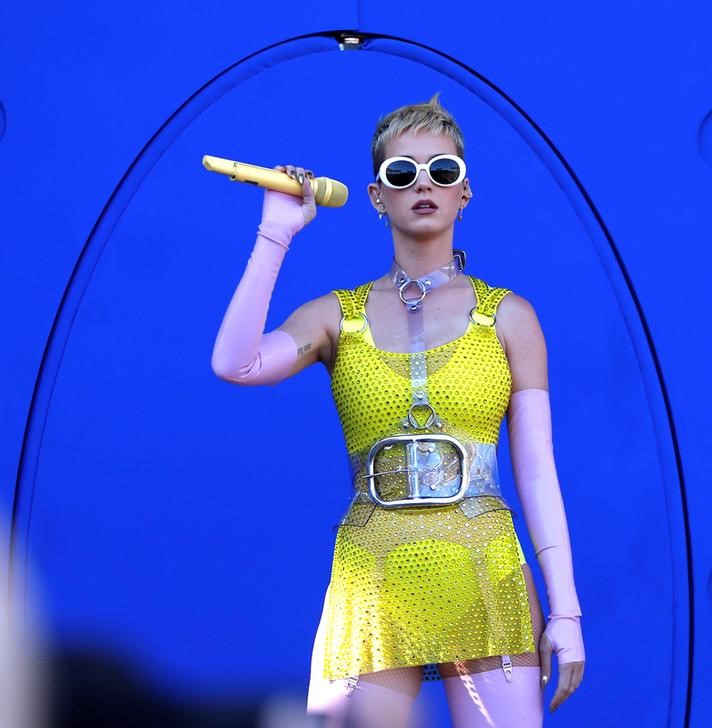 © Reuters. Katy Perry se apresenta no show Wango Tango em Carson, Califórnia