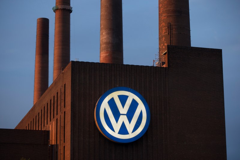 © Reuters. General view of Volkswagen power plant in Wolfsburg