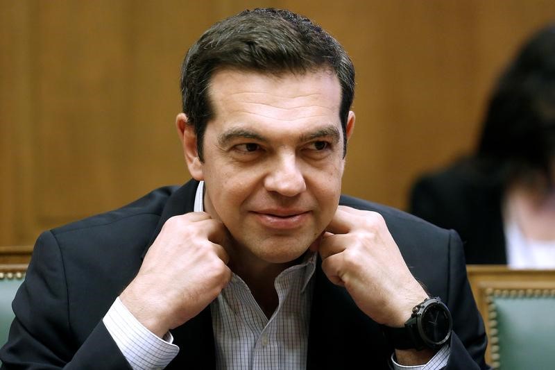 © Reuters. رئيس وزراء اليونان: الفرنسيون اقترحوا آلية يمكن أن تنهي مأزق محادثات الديون