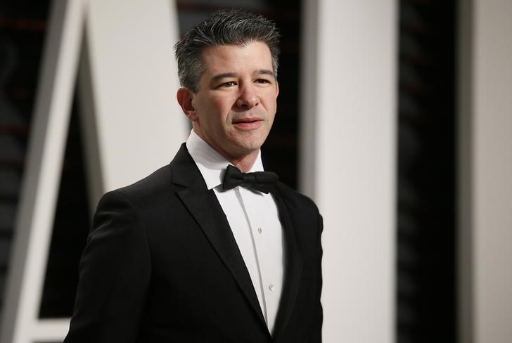 © Reuters. Presidente-executivo da Uber, Travis Kalanick