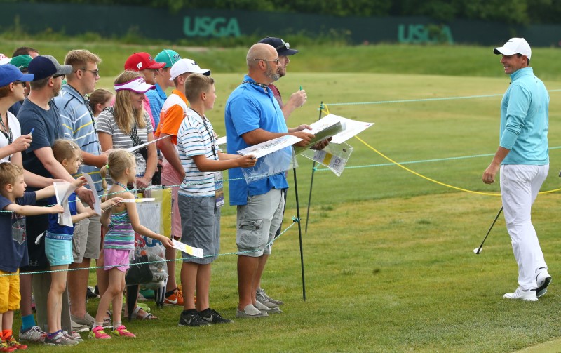 © Reuters. PGA: U.S. Open - Practice Round