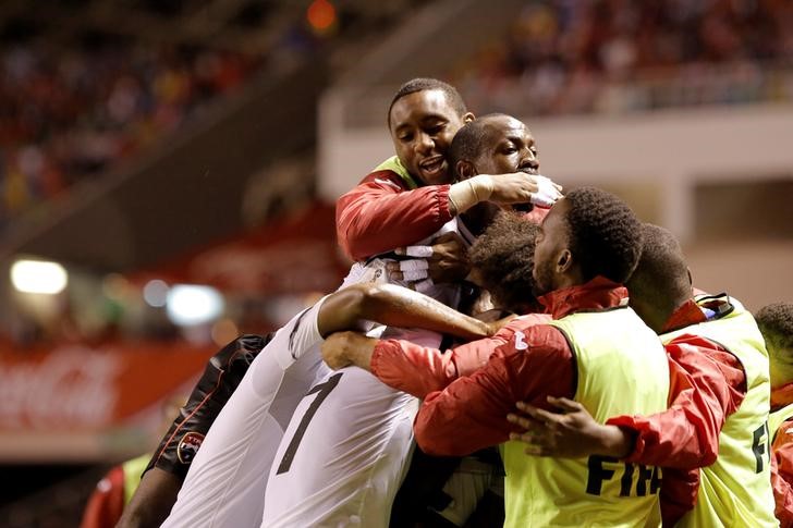 © Reuters. كوستاريكا تفوز وتعزز موقفها في تصفيات كأس العالم