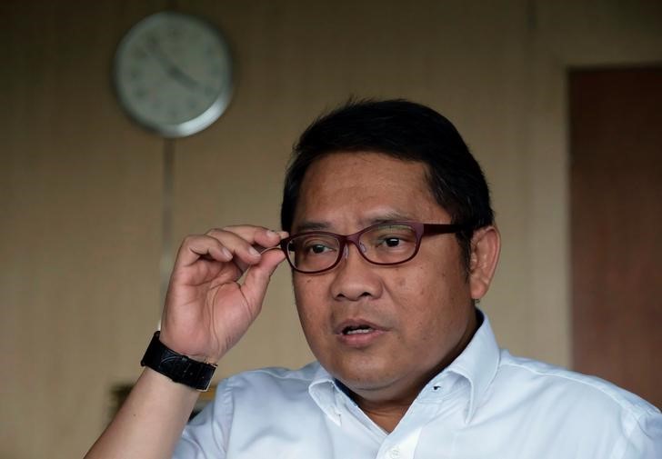 © Reuters. Ministro das comunicações da Indonésia, Rudiantara, durante entrevista à Reuters em Jacarta