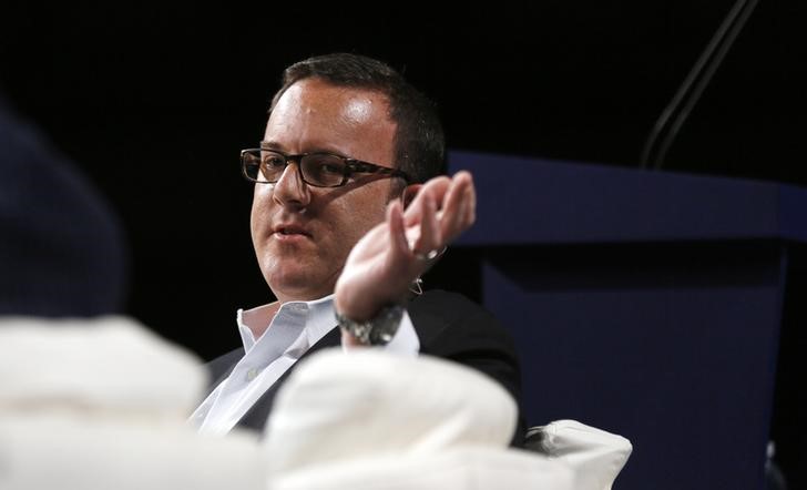 © Reuters. Morgan Stanley Chairman and CEO Gorman speaks during the Institute of International Finance Annual Meeting in Washington