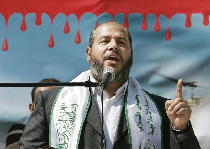 © Reuters. حماس: نشوب حرب مع إسرائيل أمر غير محتمل والعلاقات مع مصر تتحسن