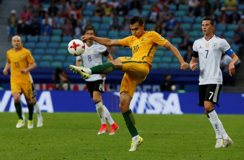 © Reuters. Australia v Germany - FIFA Confederations Cup Russia 2017 - Group B