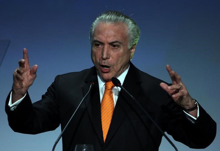 © Reuters. Presidente Michel Temer