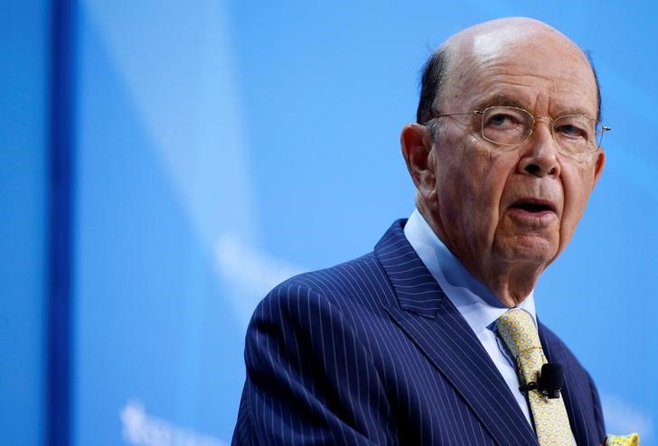 © Reuters. U.S. Secretary of Commerce Wilbur Ross speaks at 2017 SelectUSA Investment Summit in Oxon Hill, Maryland