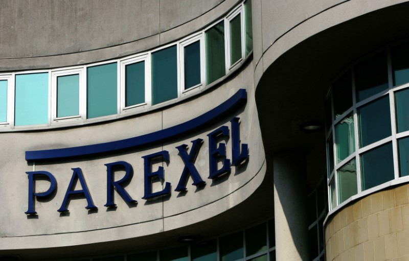 © Reuters. A view of the U.S. drug research company, Parexel International Corp office in Uxbridge, north Londo..
