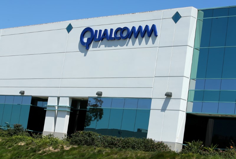 © Reuters. Prédio da Qualcomm em San Diego, Estados Unidos