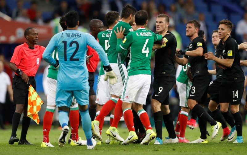 © Reuters. Mexico v New Zealand - FIFA Confederations Cup Russia 2017 - Group A