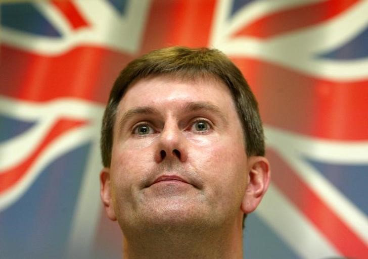 © Reuters. Parlamentar do Partido Unionista Democrático (DUP) Jeffrey Donaldson