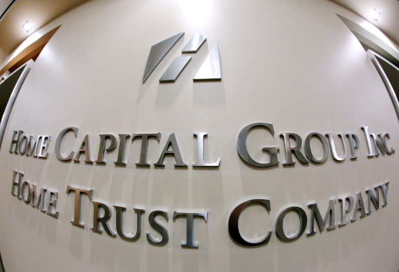 © Reuters. FILE PHOTO - The Home Capital Group's headquarters in Toronto