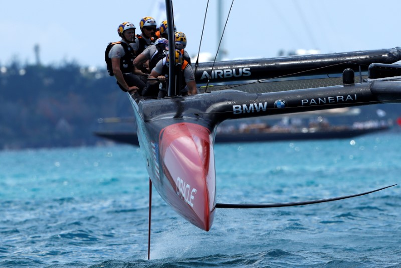 © Reuters. Sailing - America's Cup Finals - Hamilton, Bermuda