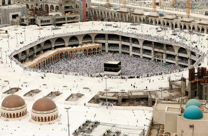 © Reuters. Vista geral da Grande Mesquita de Meca