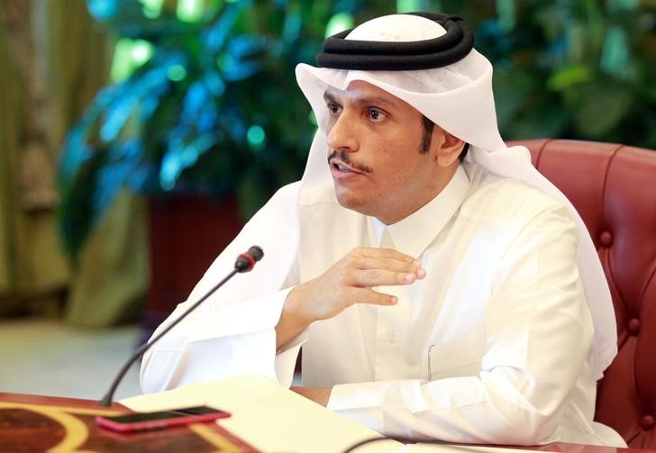 © Reuters. Ministro das Relações Exteriores do Catar, xeique Mohammed bin Abdulrahman al-Thani