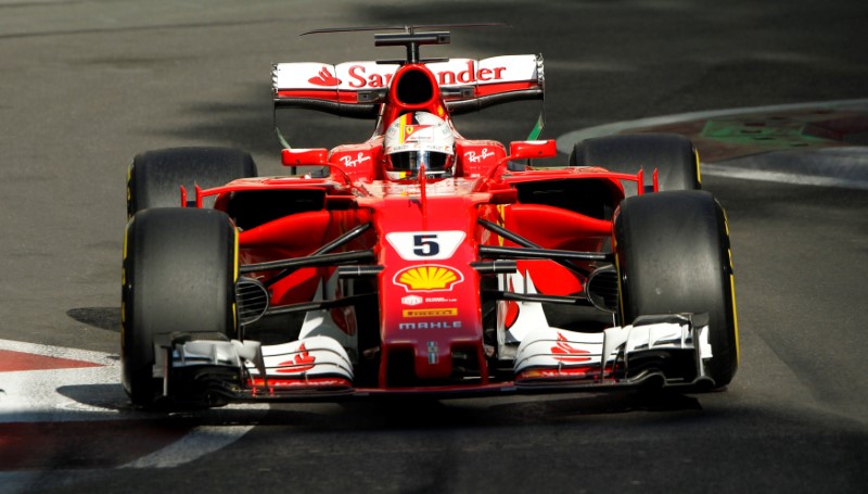 © Reuters. Formula One - Azerbaijan Grand Prix