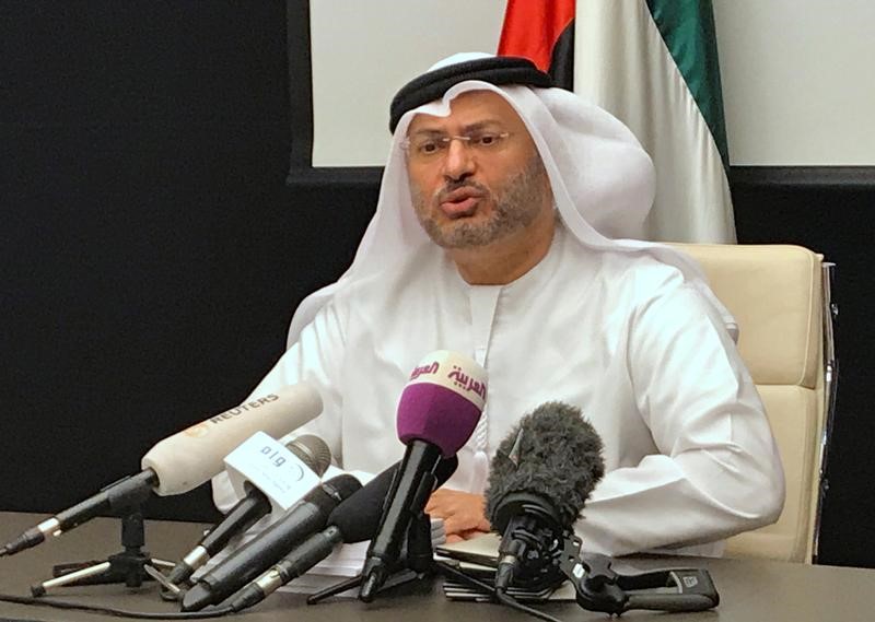 © Reuters. الإمارات تقول البديل لعدم قبول قطر لمطالب دول عربية "افتراق الدروب"
