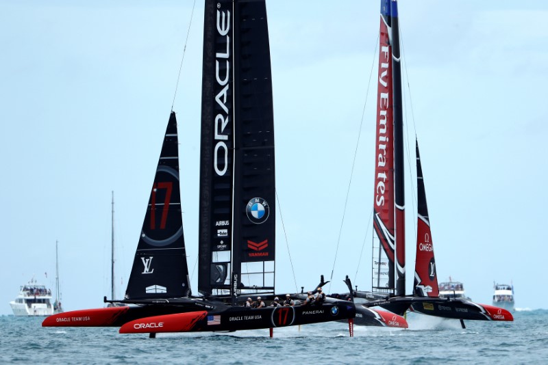 © Reuters. Sailing - America's Cup Finals