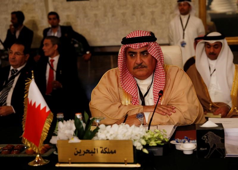 © Reuters. البحرين تتهم قطر بالتصعيد العسكري في نزاع الخليج