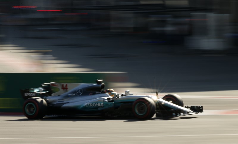 © Reuters. Formula One - Azerbaijan Grand Prix