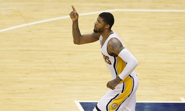 © Reuters. NBA: Playoffs-Toronto Raptors at Indiana Pacers
