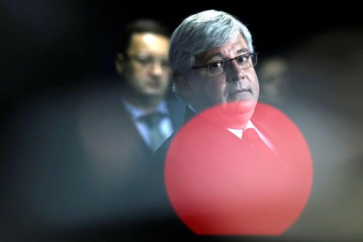 © Reuters. Procurador-geral da República, Rodrigo Janot, durante coletiva de imprensa em Brasília