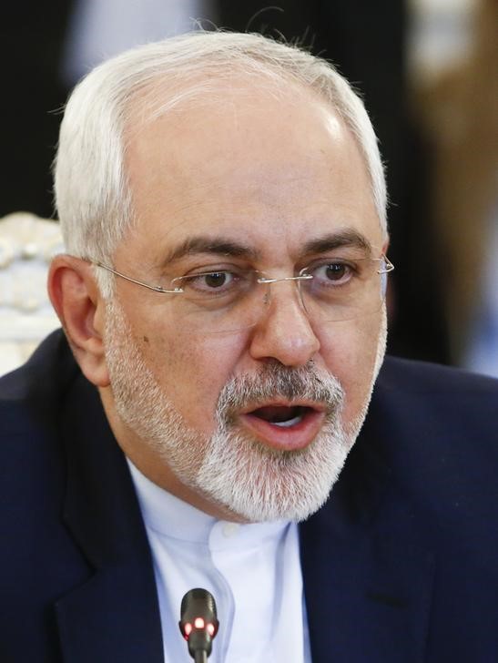 © Reuters. Ministro de Relações Exteriores do Irã, Javad Zarif, em Moscou, na Rússia