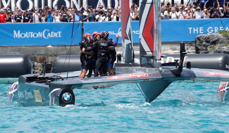 © Reuters. Sailing - America's Cup Finals -