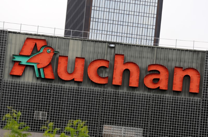 © Reuters. CYBERATTAQUE: AUCHAN FAIT ÉTAT D'UN IMPACT LIMITÉ EN UKRAINE