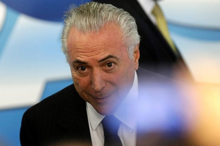 © Reuters. Presidente Michel Temer