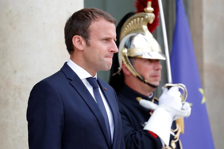 © Reuters. Presidente francês, Emmanuel Macron