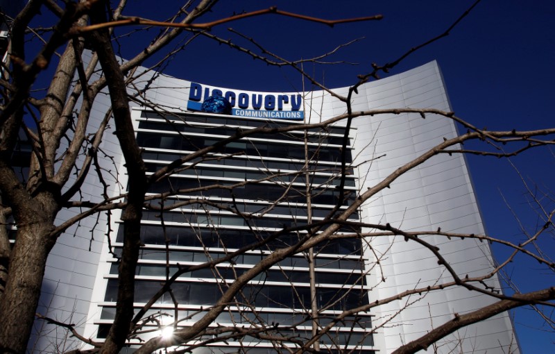 © Reuters. File Photo: The Discovery Communications headquarters building is seen in Silver Spring, Maryland December 3, 2009.