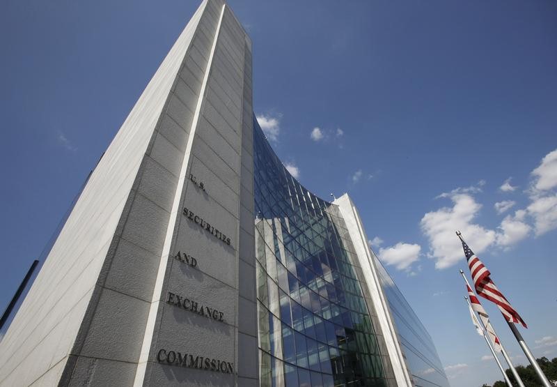 © Reuters. The headquarters of the U.S. Securities and Exchange Commission are seen in Washington