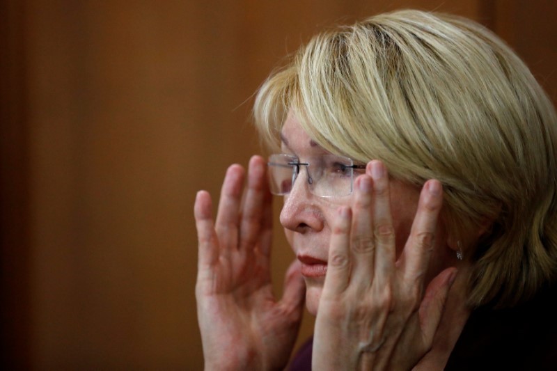 © Reuters. Procuradora-geral da Venezuela, Luisa Ortega, em Caracas