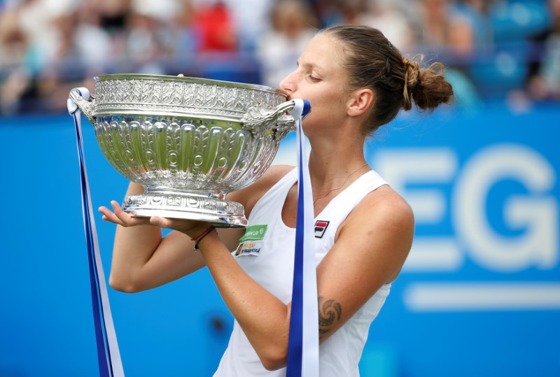 © Reuters. WTA Premier - Aegon International