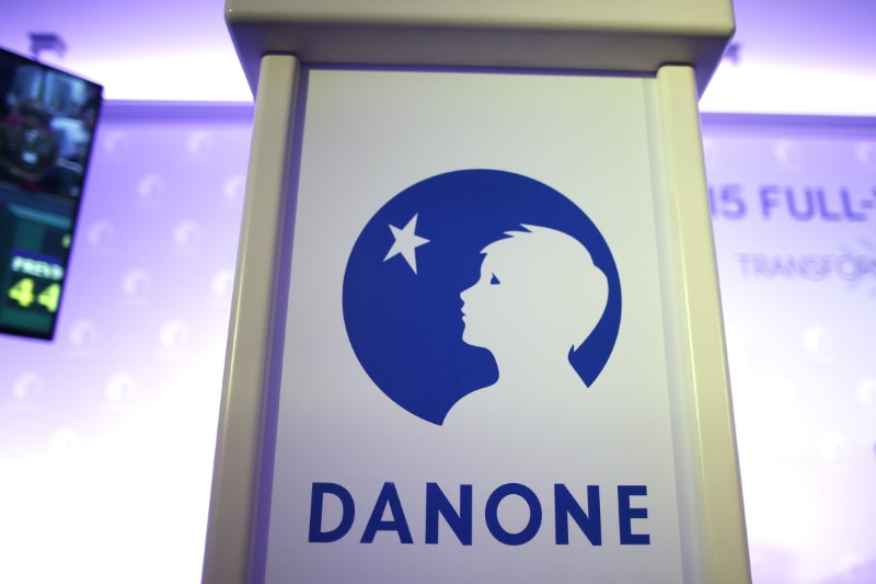 © Reuters. La francesa Danone venderá su negocio en EEUU Stonyfield a Lactalis por 769 millones de euros