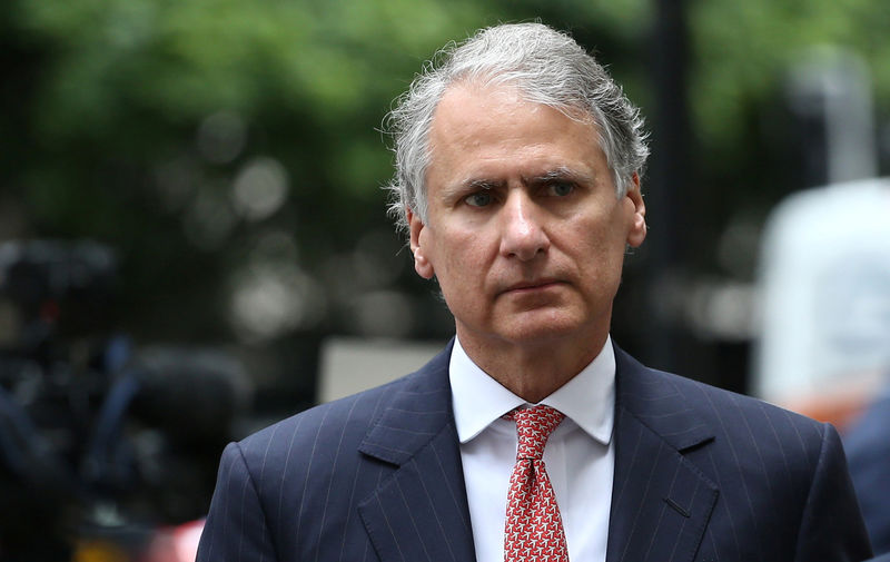 © Reuters. Former Barclays banker Tom Kalaris arrives at Westminster Magistrates' Court in London