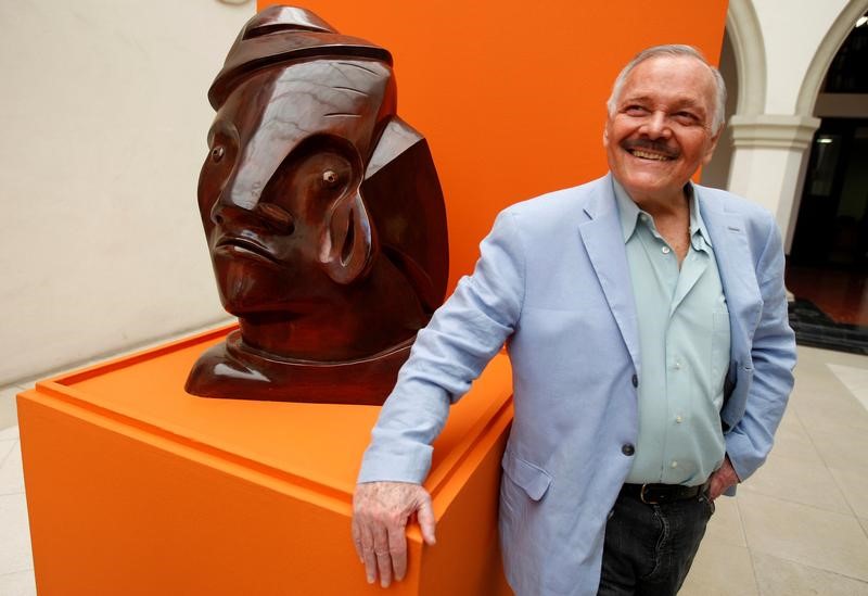 © Reuters. Muere el artista mexicano José Luis Cuevas, clave de la generación de La Ruptura