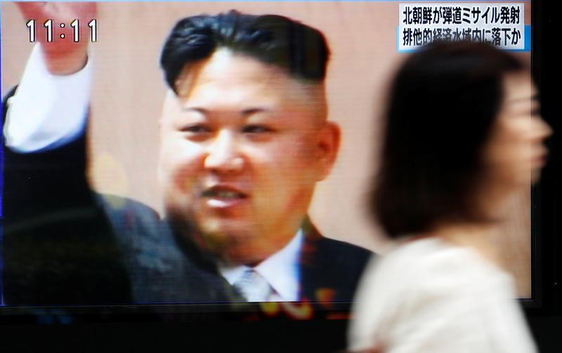 © Reuters. كوريا الشمالية تعلن اختبار صاروخ باليستي عابر للقارات بنجاح