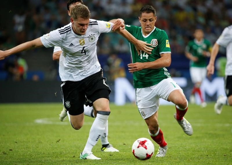 © Reuters. FILE PHOTO: Germany v Mexico - FIFA Confederations Cup Russia 2017 - Semi Final